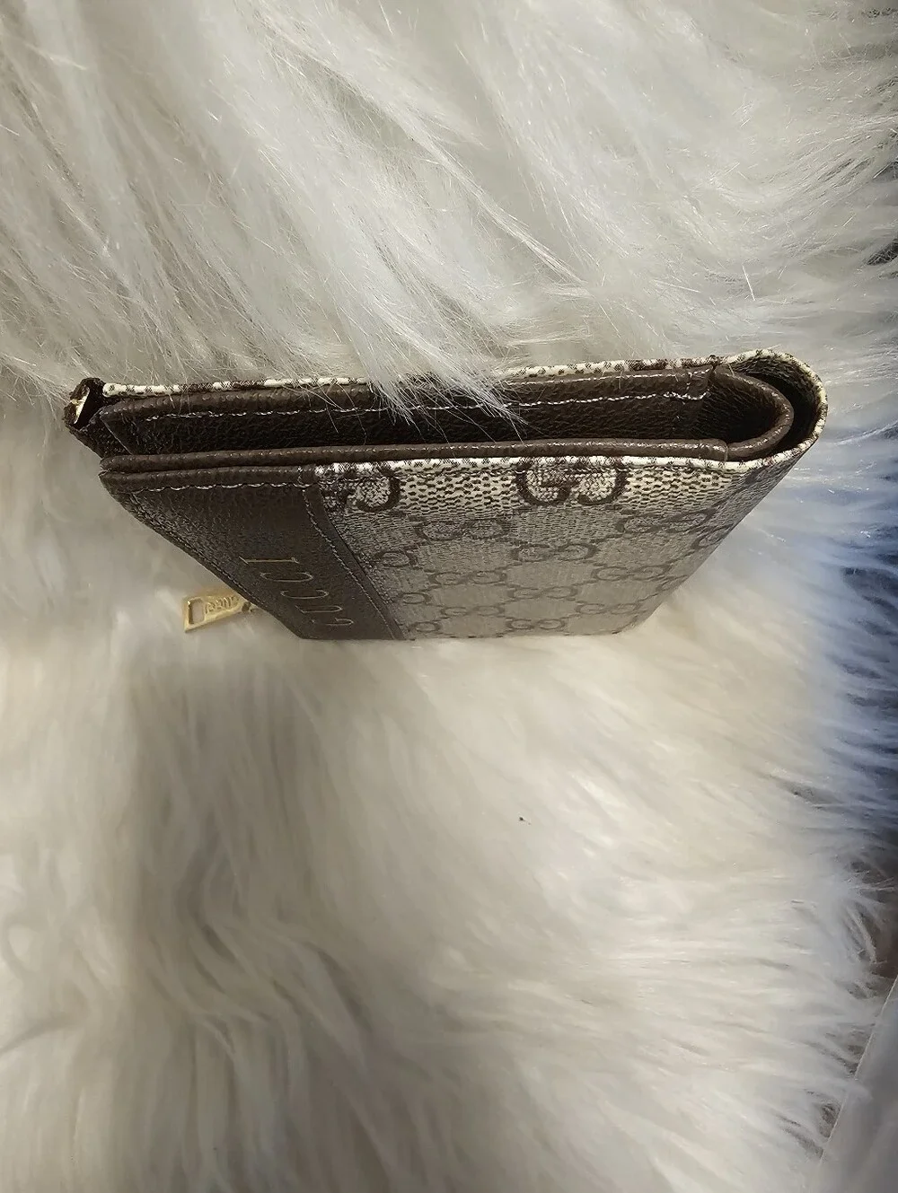 Slim Short Wallet With Zip Coin And Card Holder